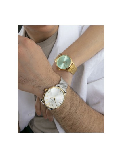 Mark Maddox HM1025-85 Men's Gold IP Steel Watch