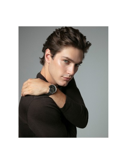 Reloj Mark Maddox HM1015-14 Hombre Acero plateado y esfera gris