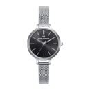 Mark Maddox MM1016-57 Women's Watch Steel with Black Dial