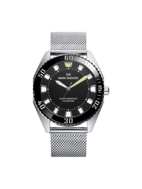 Relógio Mark Maddox HM0128-57 Homem Aço com Mostrador Preto