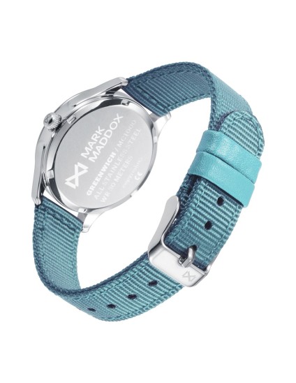 Relógio Mark Maddox MC1000-67 Mulher Aço e Nylon Verde