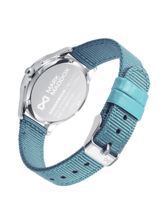 Relógio Mark Maddox MC1000-67 Mulher Aço e Nylon Verde