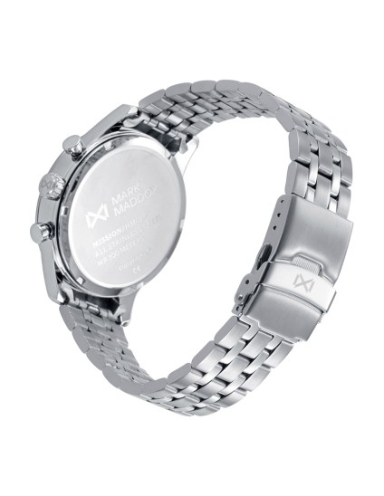 Mark Maddox HM0149-34 Men's Blue Steel Bracelet Watch