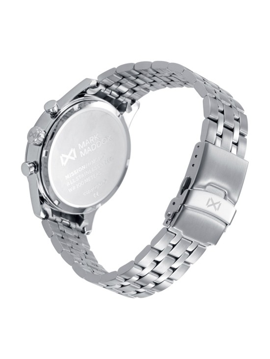 Relógio Mark Maddox HM0149-34 Homem Aço Bracelete Azul