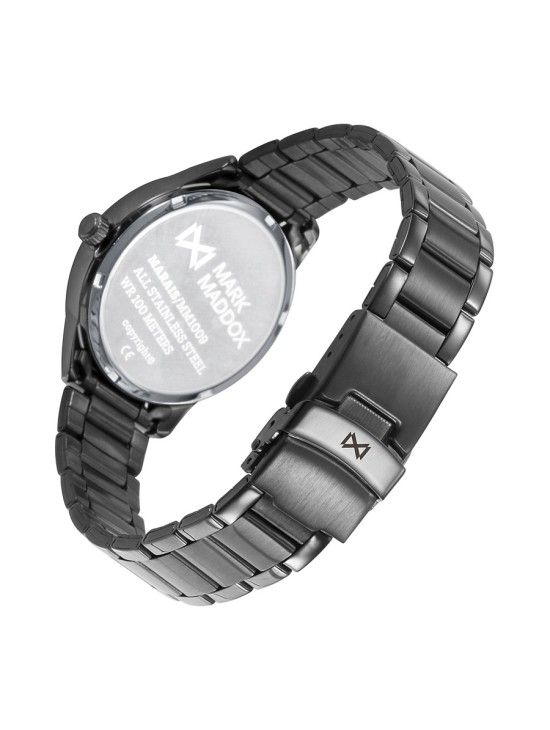 Mark Maddox MM1009-13 Women's Gray IP Steel Watch