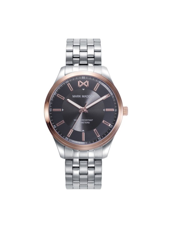 Mark Maddox HM0142-17 Men's Rose IP Steel Watch