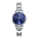 Mark Maddox Women's Watch MM0137-35 Steel with Cubic Zirconia Bezel
