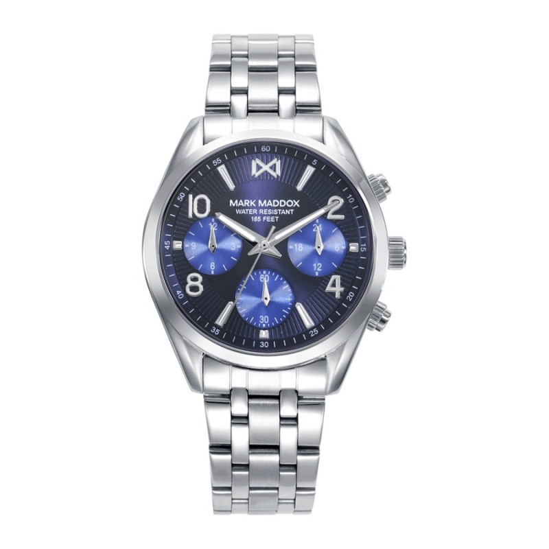 Mark Maddox MM1021-35 Women's Silver Stainless Steel Multifunction 