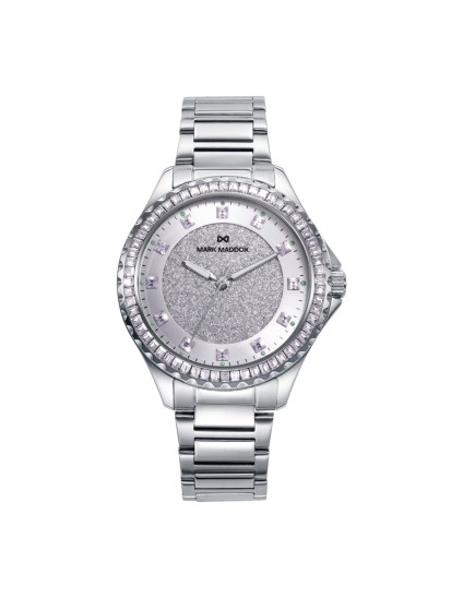 Reloj Mujer Mark Maddox MM1007-87 Acero Plateado con Circonitas