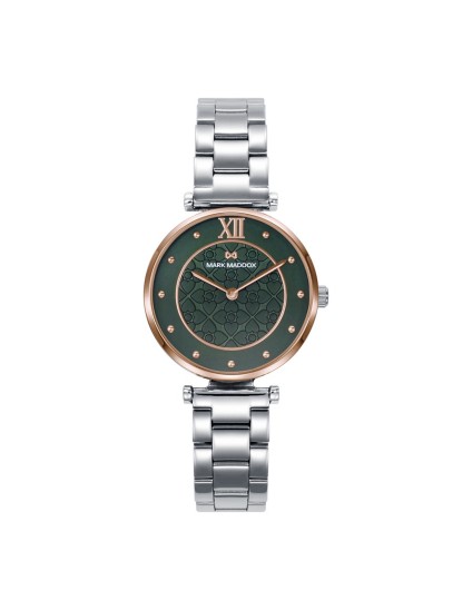 Relógio Mulher Mark Maddox MM1015-63 Aço IP Rosa Verde