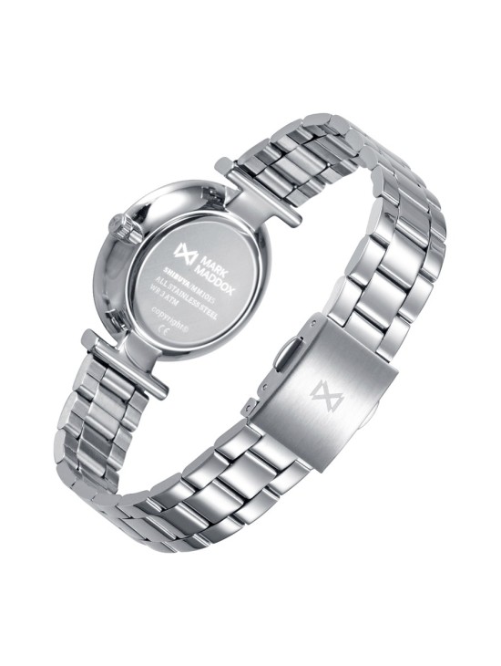 Reloj Mujer Mark Maddox MM1015-63 Acero IP rosa esfera verde