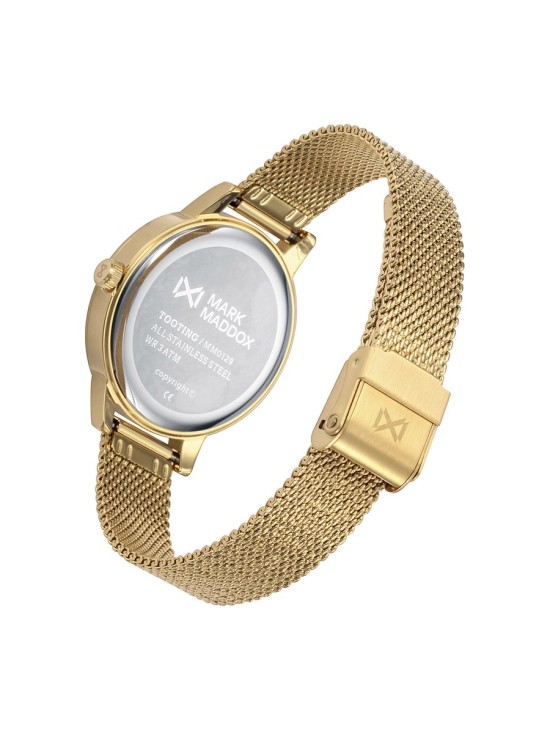 Relógio Mulher Mark Maddox MM0129-90 Aço com Banho Dourado