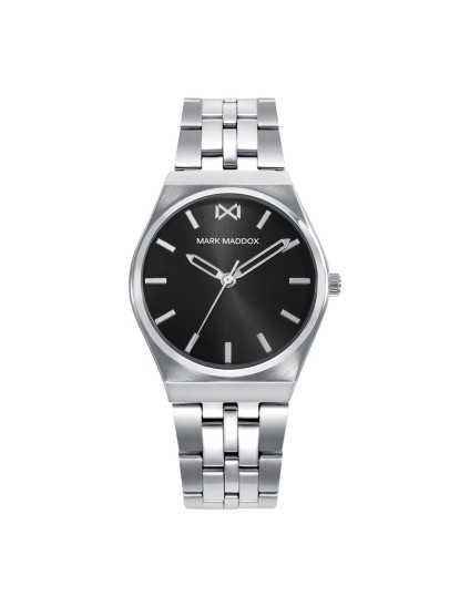 Mark Maddox MM0141-57 Women's Steel Watch with Black Dial