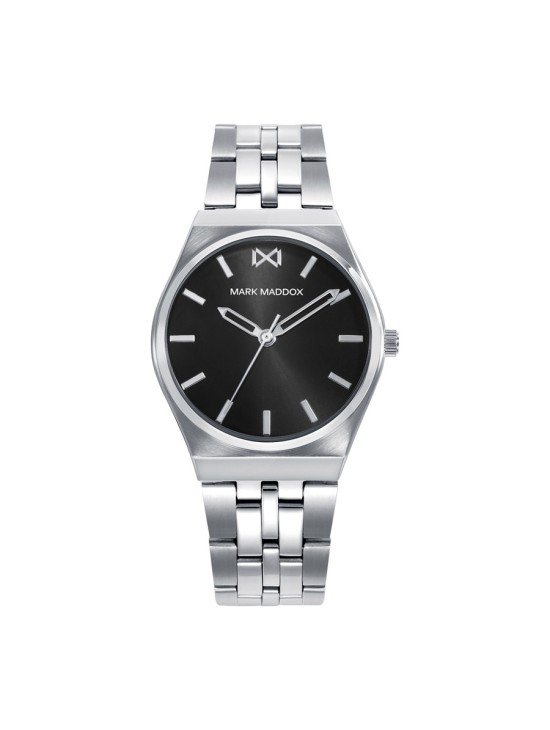 Mark Maddox MM0141-57 Women's Steel Watch with Black Dial