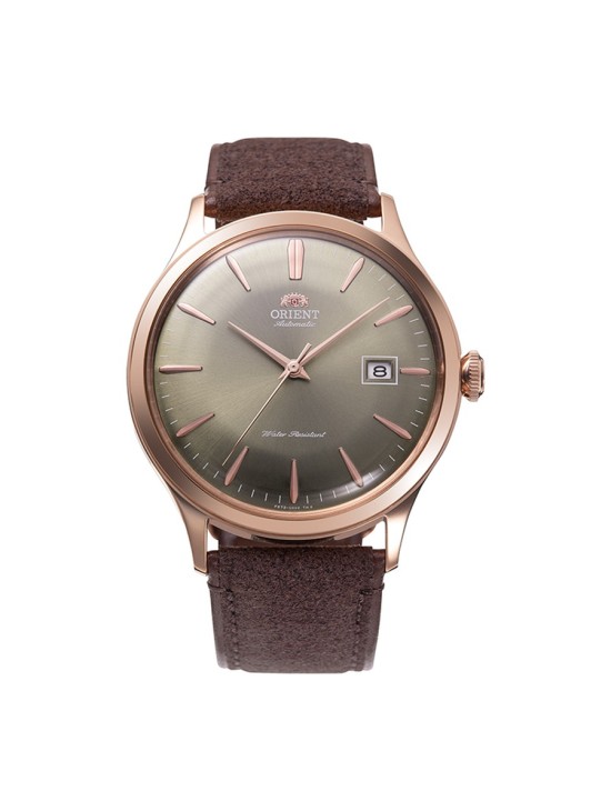 Orient Men's RA-AC0P04Y30B Automatic Watch with Elegant Gold Case