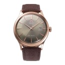 Reloj Orient Hombre RA-AC0P04Y30B Automático con caja dorada y correa marrón