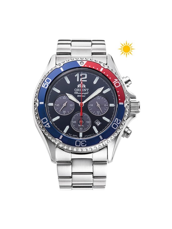 Orient Men's Watch 150-RA-TX0201L10B Silver Steel 20 ATM