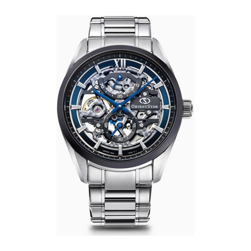 Reloj OrientStar 149-RE-AZ0104L00B Hombre Acero inoxidable plateado