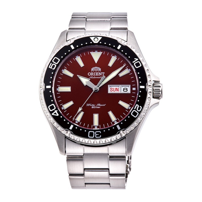 Reloj Orient Hombre 147-RA-AA0003R39B Automático acero plateado 20 ATM