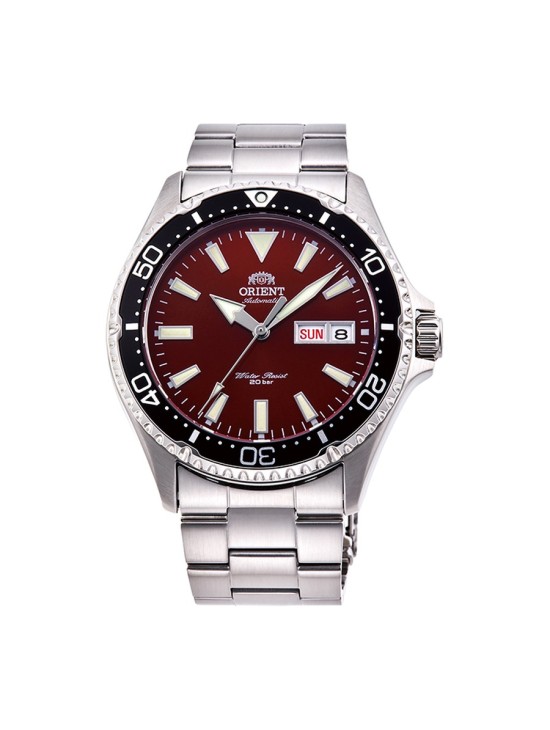 Orient Men's Automatic Silver Steel Watch 147-RA-AA0003R39B 20 ATM