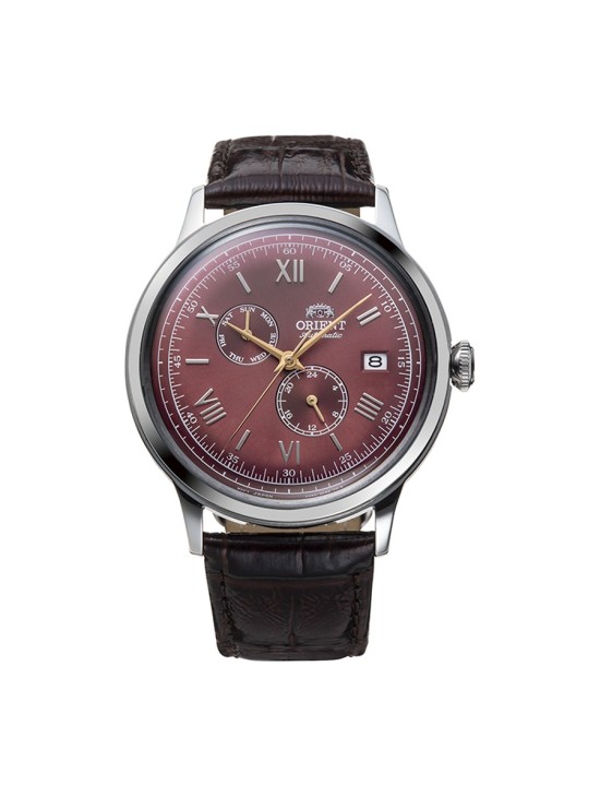 Reloj Orient RA-AK0705R30B Hombre Automático Acero y Piel