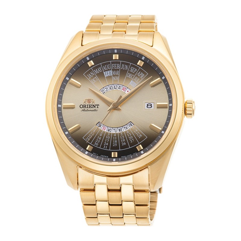 Relógio Orient RA-BA0001G30B Homem Aço com Banho Dourado