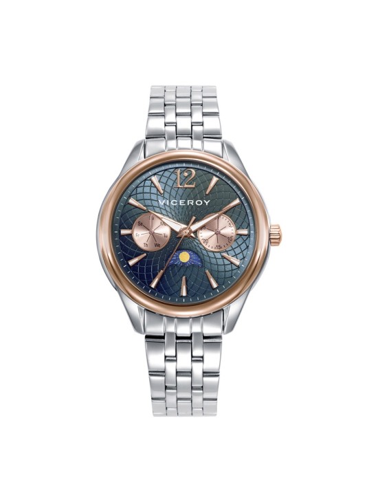 Reloj Viceroy 401236-35 Mujer Acero IP rosa Multifunción Fase Lunar
