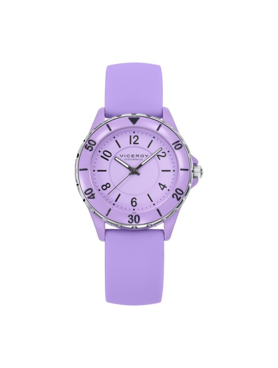Relógio Viceroy 41116-99 Mulher Aço e Ecocerâmica Roxo
