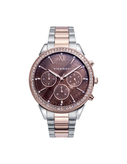 Reloj Viceroy 401262-43 Mujer Acero IP Rosa Bicolor