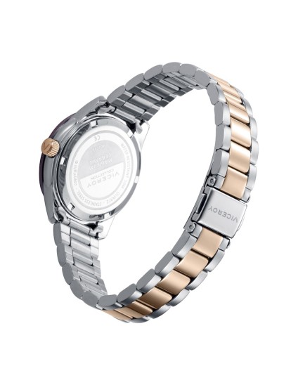 Reloj Viceroy 401246-17 Mujer acero IP rosa y cerámica marrón