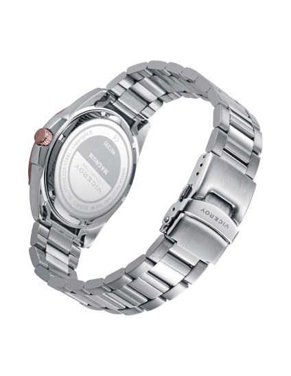 Relógio Viceroy 401395-15 Homem Aço IP Rosa e Aço