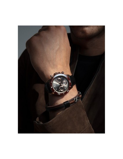 Reloj Viceroy 401401-17 Hombre Acero IP rosa y cerámica