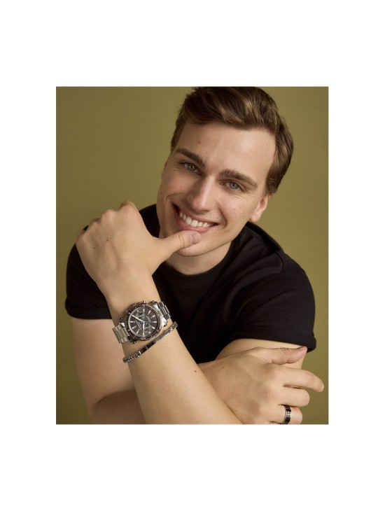 Reloj Viceroy 401317-57 Hombre Acero IP gris y negro, multifunción