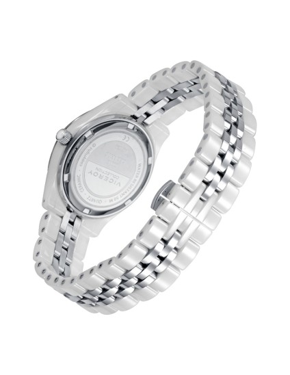 Reloj Viceroy 41124-03 mujer acero y cerámica blanca deportivo