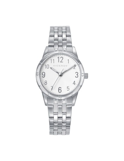 Reloj Viceroy 401280-04 Niña Acero plateado elegante y resistente
