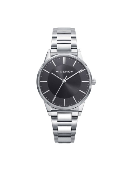 Relógio Viceroy 461148-57 Mulher Aço com Mostrador Preto