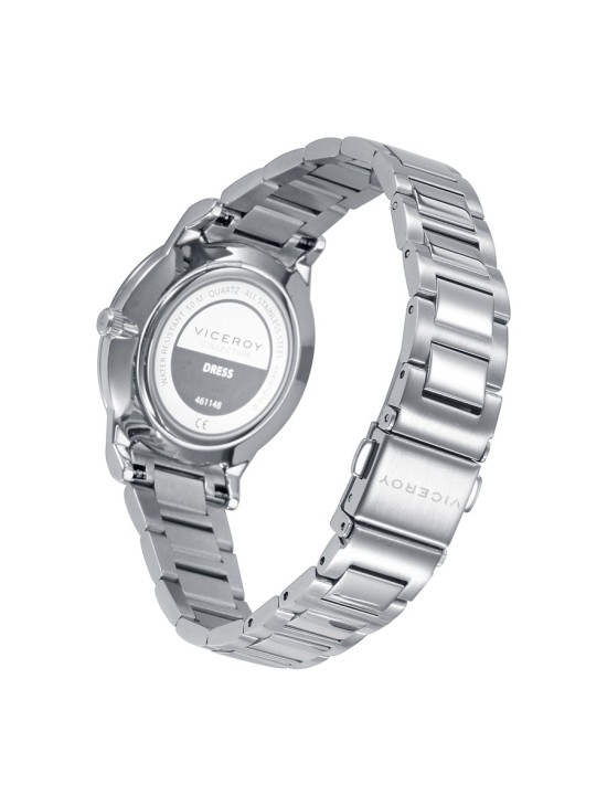 Reloj Viceroy 461148-57 para mujer en acero con esfera negra