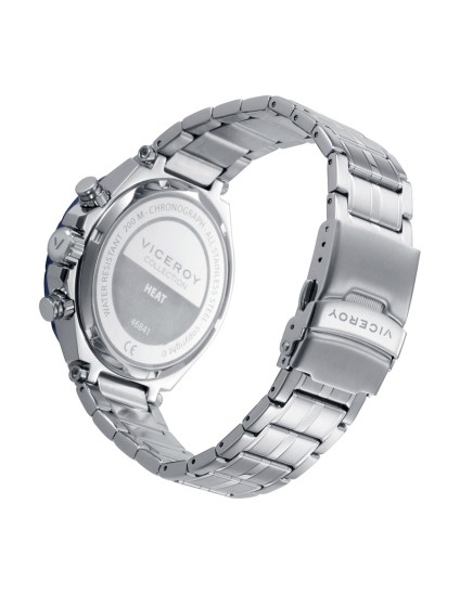 Relógio Viceroy 46841-37 Homem Aço IP Azul Cronógrafo Elegante