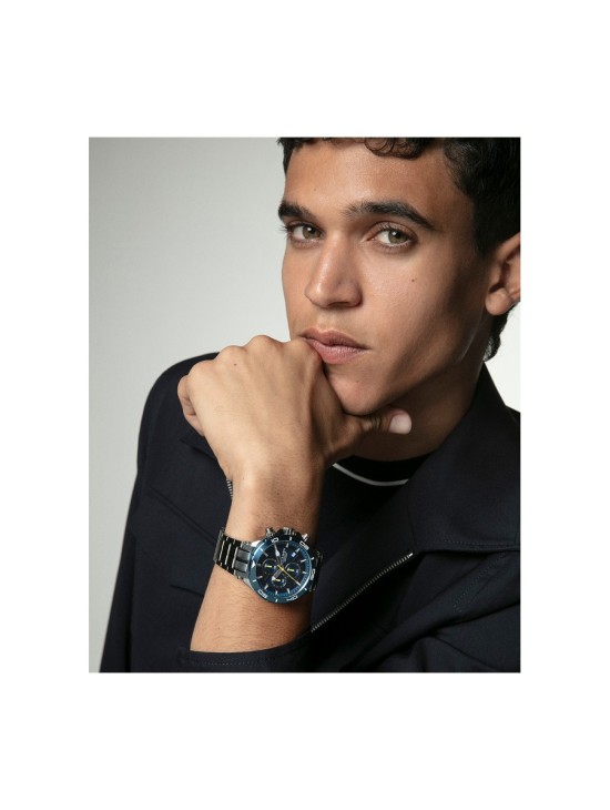 Viceroy 46841-37 Men's Blue IP Steel Chronograph Watch