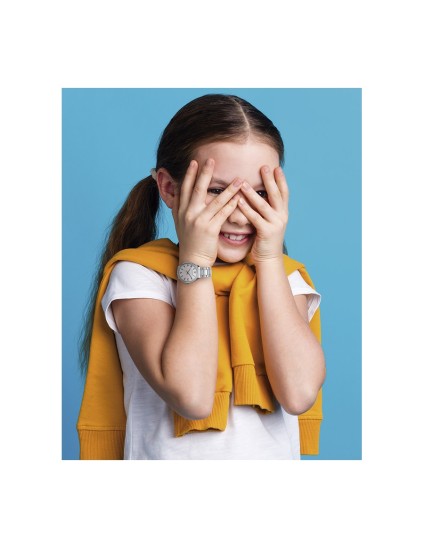 Relógio Viceroy 401276-04 para menina em aço clássico e resistente