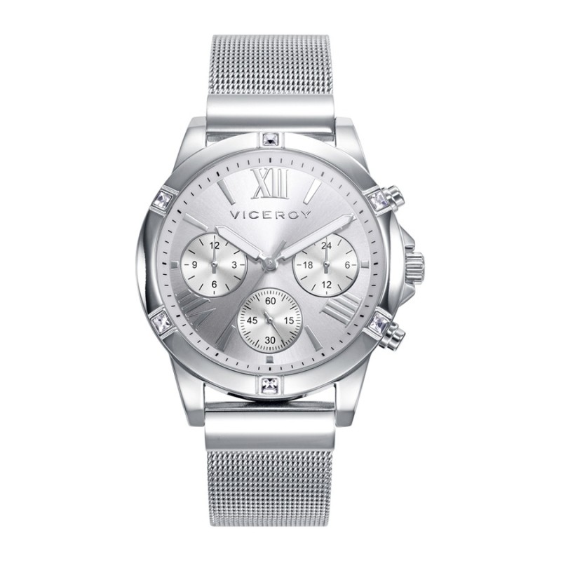 Viceroy 401168-83 Women's Steel Watch with Milanese Bracelet