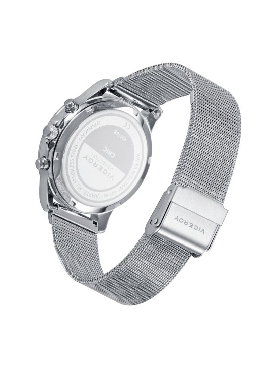 Reloj Viceroy 401168-83 Mujer acero con brazalete malla milanesa