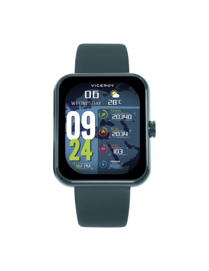 Viceroy 41165-60 Smartwatch Green Aluminum & Black Steel