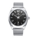 Viceroy Watch 471195-59 Men Steel with Silver Milanese Bracelet
