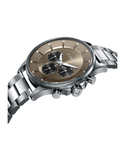 Viceroy 42391-17 Men's Gray IP Steel Multifunction Watch Elegant