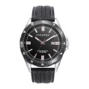 Relógio Viceroy Magnum 401297-53 Homem Aço com correia de pele preta