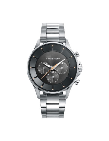 Relógio Viceroy 42391-57 Homem Aço Multifunções Pulseira Prateada