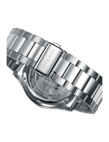 Relógio Viceroy 42391-57 Homem Aço Multifunções Pulseira Prateada