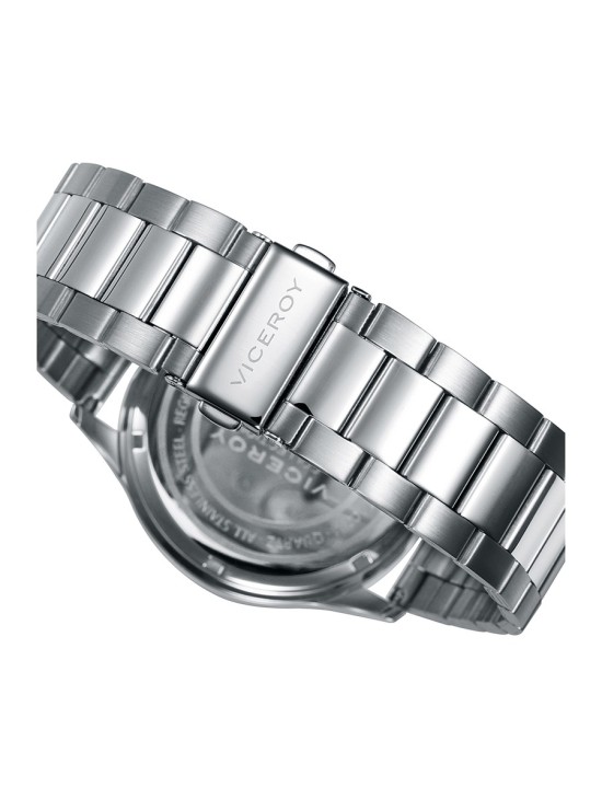 Relógio Viceroy 42391-57 Homem Aço Multifunções Pulseira Prateada