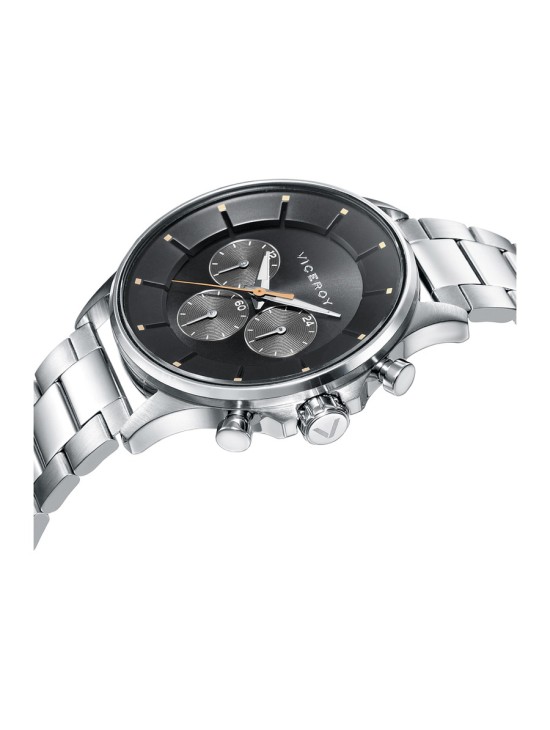 Relógio Viceroy 42391-57 Homem Aço Multifunções Pulseira Prateada